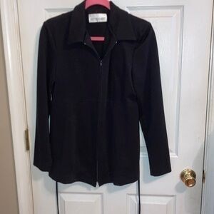 Motherhood Black Zip Up Jacket
